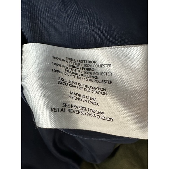 ORVIS Puffer Vest Mens Green Blue Full Zipped Pockets Sleeveless Excellent - Picture 6 of 12